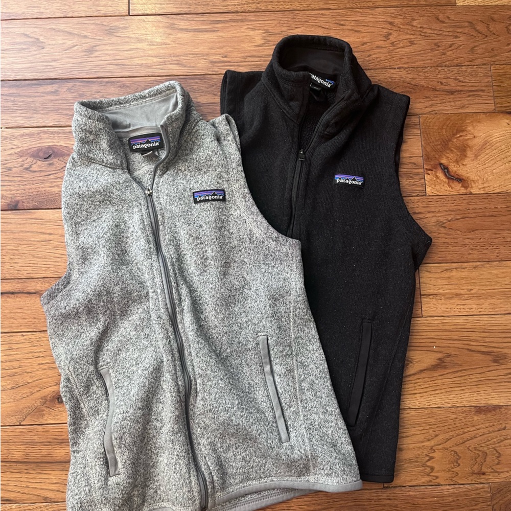 Pair of Women’s Patagonia Down Sweater Vests